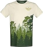 The Legend of Zelda Hyrule - Forest Männer T-Shirt altweiß XL