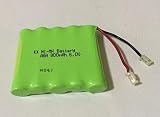 6V AAA NI-MH 800mAh-Akku-Akkus Wiederaufladbare NiMH-Batterien mit Stecker 1p