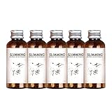 30 ml Kräuter Massageöl, Herbal Slimming Massage Oil, Fatburner Massageöl zur Gewichtsreduktion Körper-Taillenformung, Massage-Öl für Beine, Bauch, Arme, Gesäß (5 Stück)