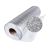 B Blesiya Haushalt Selbstklebende Aluminiumfolienaufkleber Backsplash für Herdschränk