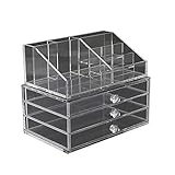 Serrale Schmuckschatulle Acryl Finishing Box Plexiglas Transparent Aufbewahrungsbox Schubladentyp Kombination Boutique Schmuck