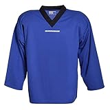 Sherwood Kinder Trainingstrikot Sher-Wood Practice Jersey Eishockey-Trikot, blau, XXXS