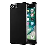 KIOKIOIPO-N Fashion Car Series Magnetic Suction-TPU for iPhone 8 Plus & 7 Plus (Color : Black)