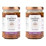 Für größere Ansicht Maus über das Bild ziehen The Cherry Tree - scharfes Knoblauch Chutney / Hot Garlic Pickle - 320 g - 2er Pack