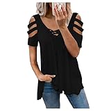 Oberteile Damen schwarz Elegante Oberteile für Hochzeit Schlafanzug Damen Sommer rot Hemd Damen Damen Norweger Pullover Schlafanzug Damen Sommer Pulli Damen Oversize pattyboutik Pullover Herbst D