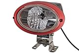 HELLA 1GA 996 461-311 Xenon-Arbeitsscheinwerfer - Oval 100 Powerpack - 12V - Anbau - stehend - Nahfeldausleuchtung - Kabel: 100mm - Stecker: AM