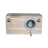 Nistkasten Vogelhaus Nisthaus Vogelzuchtbox, Vogelhäuschen Aus Naturholz, Kleines Vogelnest Für Wellensittich, Kanarienvogel Holz Zuchtkasten Für Vögel Papag