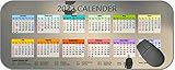 Gaming Mauspad 2022 Jahre Kalender mit Urlaub, Mann Illusion Nebel MP1018 Mausp