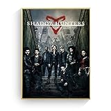 Shadowhunters The Mortal Instruments Leinwanddrucke Moderne Malerei Poster Wandkunst Bilder Dekoration Kein Rahmen -50x75cm Kein R