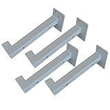 Shelf bracket Trennwand Wandregal Stütze Regal Stativ Rack EIN-Wort-tragendes Dreieck Eisen festen Stützrahmen schwarz und weiß 4S