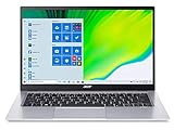 Acer Swift 1 SF114-34-C0K3 Ultradünner Laptop 14 Zoll FHD IPS, Laptop (Intel Celeron N4500, 4 GB RAM, 64 GB eMMC, Intel UHD Graphics, Windows 10) – Tastatur AZERTY (Französisch), G