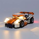 BLEN LED-Beleuchtungs-Kit Kompatibel mit Lego 31089 Track Racer USB-betriebene Bausteine LED-Beleuchtungs-Kit LED-Beleuchtung Batmobil Spielzeug für Kindergeschenk