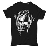 dog like a boss Männer und Herren Tshirt Rottweiler Deutsches Kulturgut Größe S bis 5XL
