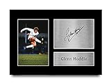 HWC Trading A4 Glenn Hoddle Spurs Tottenham Hotspur Geschenke gedruckt Autogramm Bild für Fans und Unterstützer - A4