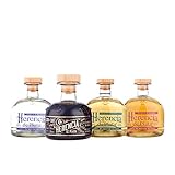 Herencia de Plata Tasting Set, 100% Agave, 4 x 0,05 L