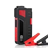 Xue Mei Zi Kfz-Batterie-Jump-Starter 12V 1000A 18000mAh Tragbare Auto-Notstart-Leistung Mit LED-Taschenlampe Und USB-Anschlüsse,Die for Mehr Typen Geeignet S