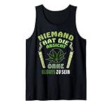 Gerolte Hanf Blunts mit Genuss Rauchen Cannabis Joint Verbot Tank Top