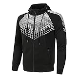 Asija Hoodie Herren Pullover Hoodie Einfarbige Langarm Sweatshirt Zweifarbig Patchwork Kapuzenpullover Beiläufig Hoody