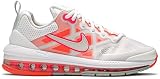 NIKE Air Max Genome Damen Sneaker Sneaker Schuhe CZ1645 (White/Bright Mango/Hyper Pink/Platinum Tint 101), White Bright Mango Hyper Pink Platinum Tönung, 38.5 EU