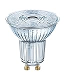 Osram LED Star PAR16 Reflektorlampe, mit GU10-Sockel, nicht dimmbar, Ersetzt 50 Watt, 36° Ausstrahlungswinkel, Kaltweiß - 4000 Kelvin, 1er-Pack