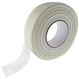 SeKi Gitterband 48mm x 90 Meter selbstklebend, Glasfaser-Gewebeband; Fugenband für Risse und Löcher; Armierungsgewebe, Bewehrungsband für Trockenbau Fugen, Weiß