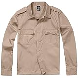Brandit US Hemd Langarm Beige - XXL