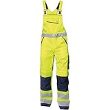 Dassy Unisex Malmedy 290G Arbeitshose, Giallo/Blu, 50