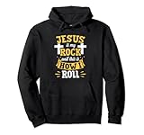 Jesus ist mein Stein und so rolle ich Weihnachten Ostern Pullover H