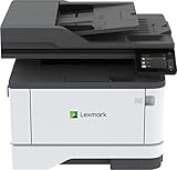 Lexmark MB3442ADW 4-in-1 Monolaser-Multifunktionsgerät (Drucker, Kopierer, Scanner, Fax, WLAN, LAN, bis zu 40 S./Min, autom. beidseitiger Druck, 7,2 cm-Touchscreen)