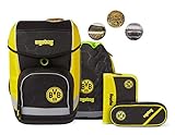 ergobag Cubo Fussball Schulranzen Set 5-tlg. Borussia D