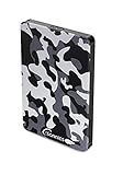 Sonnics 320GB Grau Camo Externe tragbare Festplatte USB 3.0 super schnelle Übertragungsgeschwindigkeit für den Einsatz mit Windows PC, Mac, Xbox ONE und PS4 Fat32