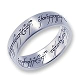 Herr der Ringe Schmuck by Schumann Design Der eine Ring Edelstahl matt Rg 62 1001-062