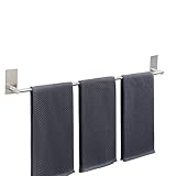 Alise Selbstklebender Handtuchhalter für Badezimmer, freistehend, Wandbehang, 71 cm, SUS 304 Edelstahl, gebürstetes Nick
