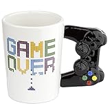 Puckator Tasse mit Griff und Game Controller, Acrylic, Weiß, 1 Stück (1er Pack)