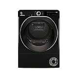 Hoover NDE H8A2TCBEB-80 Wärmepumpe, freistehend, 8 kg, WLAN-Konnektivität, Schw