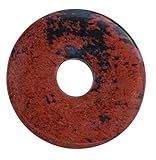 Mahagoni Obsidian Donut | Ø 30 mm Edelstein Anhäng
