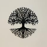 Wanddeko Lebensbaum (Natur Holz)