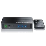 CSL - HDMI 2.0 Verteiler 4k 60Hz - 3 Port Switch Umschalter inkl. Fernbedienung -Ultra HD 4096x2160 3840x2160 - HDR - 3D Ready - 48 Bit Deep Color - automatische Umschaltung - Dolby TrueHD