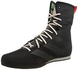 adidas Herren BOX HOG 3 Leichtathletik-Schuh, Core Black Grey Six Solar Red, 48 EU