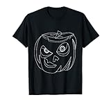 Scary Deko Kostüm Horror Face Gruseliges Happy Halloween T-S