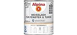 Alpina Weißlack für Fenster & Türen seidenmatt 750