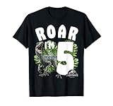 Jurassic World Birthday Raptor Roar I'm 5 T-S