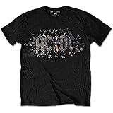 Rockoff Trade Herren ACDC Those About to Rock T-Shirt, Schwarz (Black), Large (Hersteller Größe:Large)