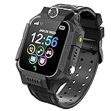 Kinder Smartwatch, Kind Uhr Telefon mit Zwei Wege Gespräch MP3 Kamera Rechner Rekorder und SOS Spiel Uhr für 3-15 Jahre alt Jungen Mädchen Geburtstags Geschenk