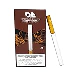 DE - Einweg-E-Zigarette (1 Packung mit 5) nach Geschmack Tabak, 500 Züge. mit 280mAh Batterie und hohen Dampfvolumen (kein Tabak oder Nikotin)