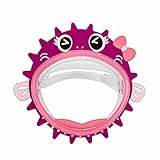 lefeindgdi Kinder Tauchmaske Schnorchelmaske Anti-Leck Silikon Wasserdicht und Anti-Beschlag Glas Schwimmen Tauchen für Jungen und Mädchen Schwimmmask