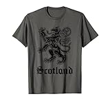 Scotland Heritage Proud Flag Lion Rampant Perfect Gift T-S