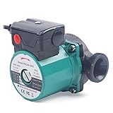 Umwälzpumpe Heizungspumpe 25-60/120 mm 3 -stufig 6 Meter Förderhöhe Nassläuferpumpe Zirkulationspumpe Warmwasser Heizung Hocheffiziente Nassläufer für die Zirkulation und Filtrierung