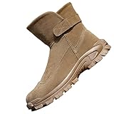 Quiteyan Leicht Stahlkappenschuhe Unisex,Sicherheitsschuhe Herren Damen, Stahlkappe rutschfest Verschleißfeste Atmungsaktiv Ultraleicht Arbeitsschuhe,Khaki▁41