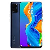 Entsperrtes Smartphone, 7,2 Zoll HD Waterdrop-Bildschirm 1 GB RAM + 16 GB ROM Entsperrte Android-Smartphones Gesichtserkennung Unterstützt 128 GB Speicherkarte mit 2MP Dual HD Kamera(Schwarz)